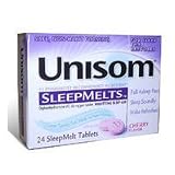 Unisom Sleepmelts, Cherry 24 ea