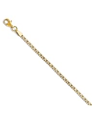 14k Yellow gold Leslies CZ Anklet