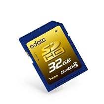 A-DATA 32 GB SDHC Class 6 Flash Memory Card 32GSDHC6 (Blue)
