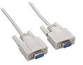 Serial Null Modem DB9 Female to Female Molded 6 ft (Crossover)