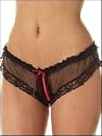 Jezebel Crotchless Panty.