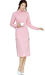 Cotton/Linen Spring Winter Club Dress/Evening Dress/Prom Dress/Party Dress 