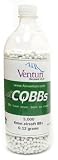 Air Venturi CQBBs 6mm biodegradable airsoft BBs, 0.12g, 5000 rds, white