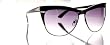 Improving Lifestyles Sunglasses Wayfarer Style with a Slight Cat Eye Black