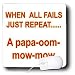 Sayings - When All Fails - Mouse Pads