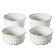 CorningWare Set of 4 Ramekins - French White (7 oz.)