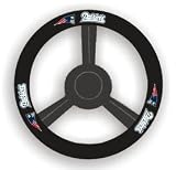 New England Patriots Leather Steering Wheel Cover