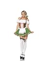 Sexy 2Pc Gretchen German Beer Maiden Fraulein Girl Halloween Costume