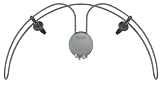 Terk Technology TV-42 Clip On Dish Mount Amplified Antenna