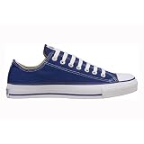 Converse Chuck Taylor All Star Lo Top Navy Canvas Shoes with Extra Pair of Navy Laces