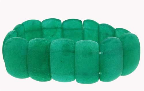 Click here to buy Medium Cushion Style Bracelet - Green Aventurine.