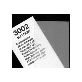 Rosco Cinegel Soft Frost, 20 x 24 Sheet of Light Diffusing Material