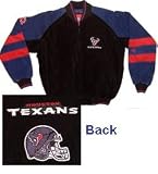 Houston Texans Full Zip Velour Cheer Jacket - Touch by Alyssa Milano - Medium