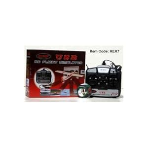6CH Flight Simulator Training Kit Planes and Helis w/USB Cable