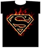  : Superman Flame Logo T-Shirt