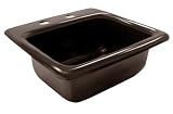 Plumbest S52-003 Ackralac Bar Sink, Black