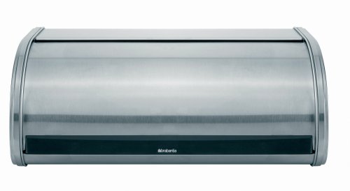 Brabantia Roll Top Bread Bin Matt Steel