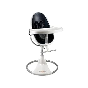 Bloom Baby Fresco Classic High Chair - Midnight Black Leatherett
