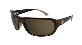 DRAGON REPO MOCHA STRIPE PLASTIC BRONZE LENS SUNGLASSES SHADES by VON ZIPPER