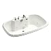 Whirlpool Tub by Kohler - K-1457-H2 in White