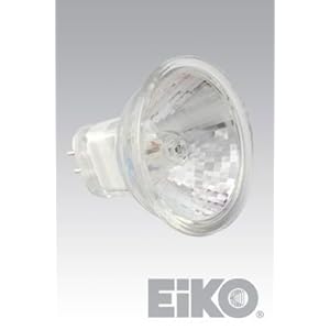 Eiko 15124 - FTD - 20 Watt MR11 Style Halogen Light Bulb, 12 Volt, 30 Degree Beam Spread