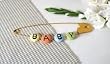 Baby Shower Pin Safety Pin Wall Art