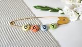 Baby Shower Pin Safety Pin Wall Art