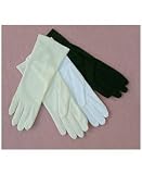Double Woven Nylon 4-Button Slip-on Bridal Wedding Formal Prom Gloves