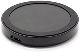 Wireless Charger &amp; FREE Receiver, Meree® Qi Wireless Charging Pad for iPhone 5/5s/6/6 Plus/6s/6s Plus,Galaxy Note 5, S6 Edge+/S6/S6 Edge, and All Qi-Enabled Devices (Black)