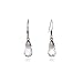 Megan's Single Teardrop CZ Sterling Silver title=