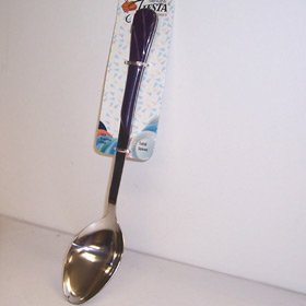 Fiesta Kitchen Utensil Plum 13 1 2  Solid Spoon by Fiestaware