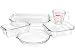 Pyrex Bakeware 5-Piece Baking Dish Set, Clear