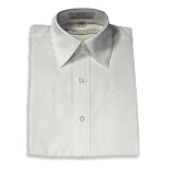 Perry Ellis - Boys Long Sleeve Dress Shirt, White