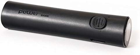 Nationite Recharge A1 2600mAh Compact External Battery Charger &amp; Power Bank for iPhone, iPad, Samsung and More (Black)