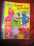 Books : Sesame Street Happy Birthday Jumbo Coloring & Activity Book