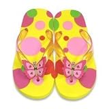 Sunny Patch Bella Butterfly Flip-Flops Sizes 12 - 13 by Melissa & Doug