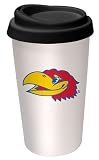 NCAA Kansas Jayhawks Logo Travel Mug