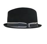 Broner Wise Guy Hat Black Stingy Brim with Hat Pin