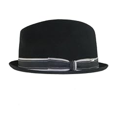 Broner Wise Guy Hat Black Stingy Brim with Hat Pin