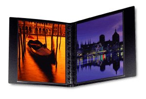 Itoya RB1114 Multi-Ring Binder, Refillable, 11 inch x 14 inch , Black