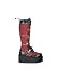 3 1/4 Inch Platform Zippered Creeper Knee Boot Women'S Size Shoe