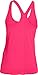 Under Armour Women's HeatGear Armour Racer Tank Top, Harmony Red /Metallic Silver, Medium
