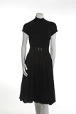 Susana Monaco Turtleneck Dress Knit Black