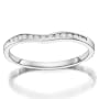 Curved Diamond Band 1/6ctw