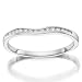 Curved Diamond Band 1/6ctw