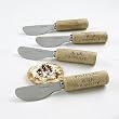 Wine Cork Cheese Spreaders (Set of 4