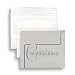Set/6 Congratulations Message Cards w/Env/Blank Inserts-Grey