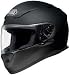SHOEI RF-1100 MATTE BLACK MOTORCYCLE Full-Face-Helmet