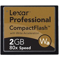 Lexar 2GB 80X Professional CF Card