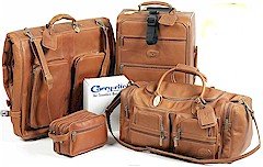 Garment Bag Luxury Leather Luggage